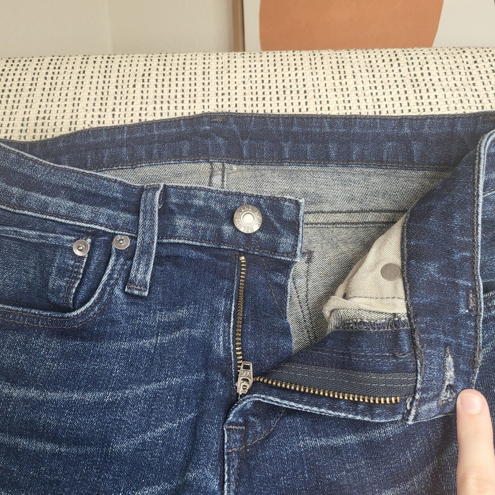 Rag & Bone Jeans Womens 28 Skinny Made in USA Ankle Zip Stretch Denim‎ Vintage
